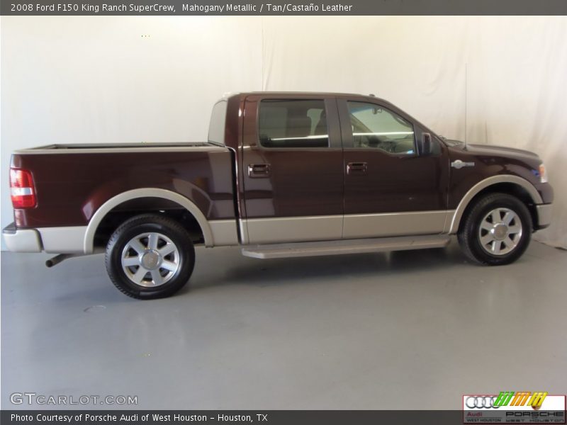 Mahogany Metallic / Tan/Castaño Leather 2008 Ford F150 King Ranch SuperCrew