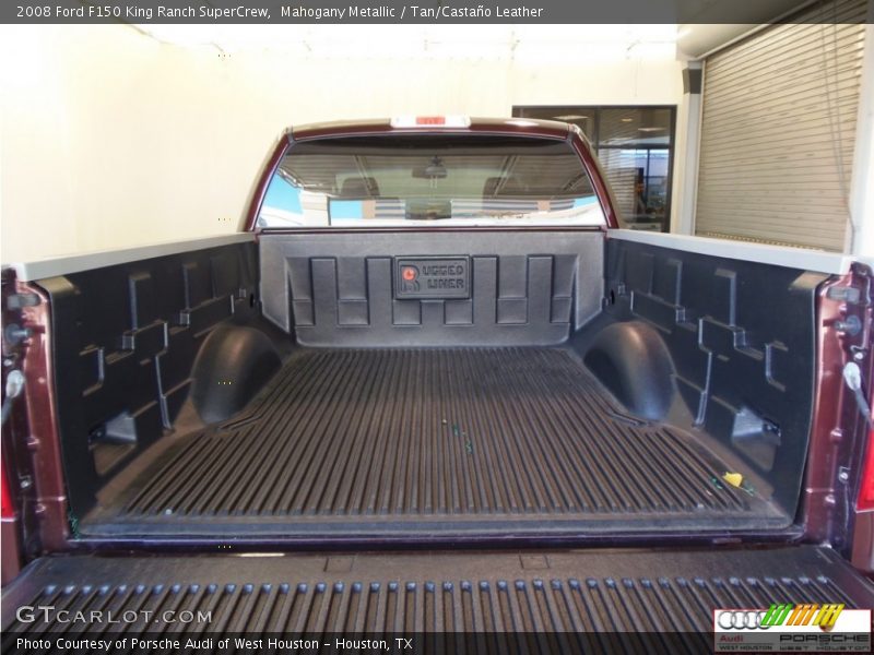 Mahogany Metallic / Tan/Castaño Leather 2008 Ford F150 King Ranch SuperCrew