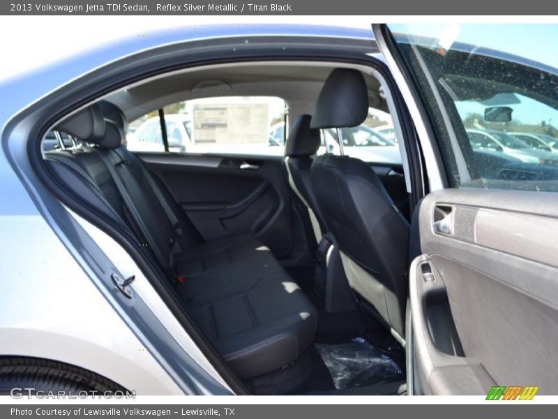 Reflex Silver Metallic / Titan Black 2013 Volkswagen Jetta TDI Sedan