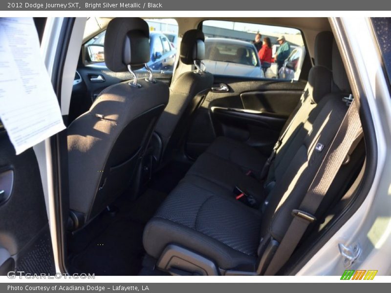 Bright Silver Metallic / Black 2012 Dodge Journey SXT