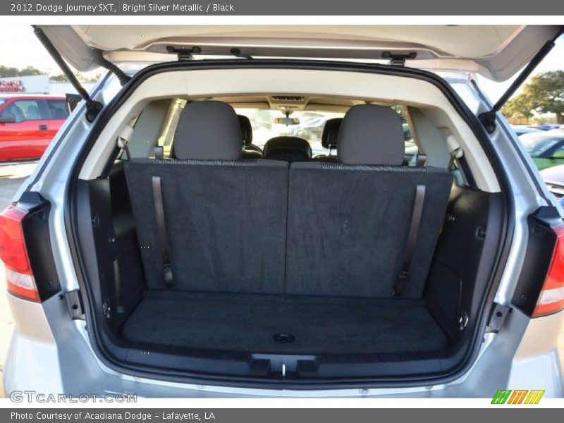 Bright Silver Metallic / Black 2012 Dodge Journey SXT