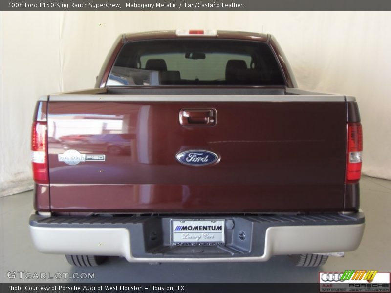 Mahogany Metallic / Tan/Castaño Leather 2008 Ford F150 King Ranch SuperCrew