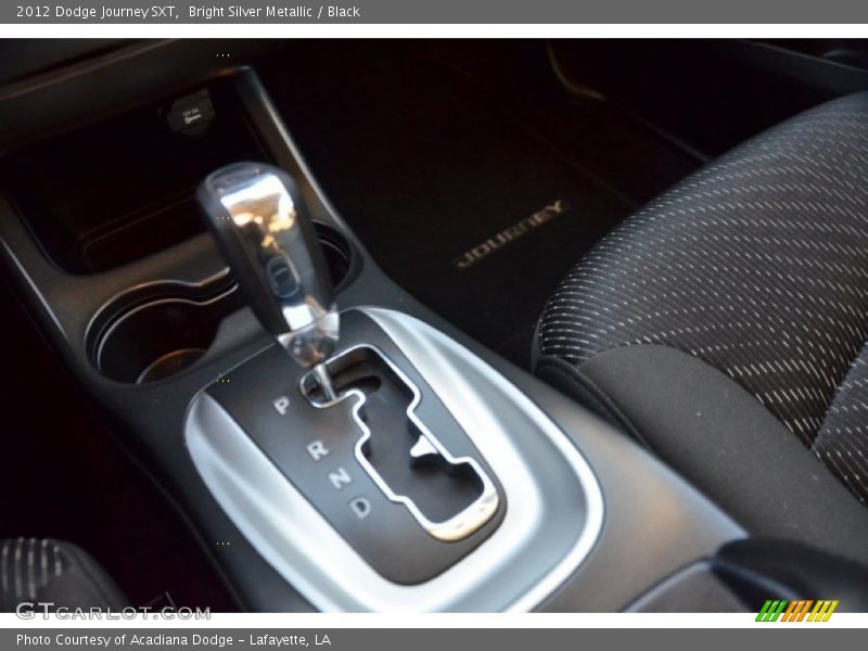 Bright Silver Metallic / Black 2012 Dodge Journey SXT