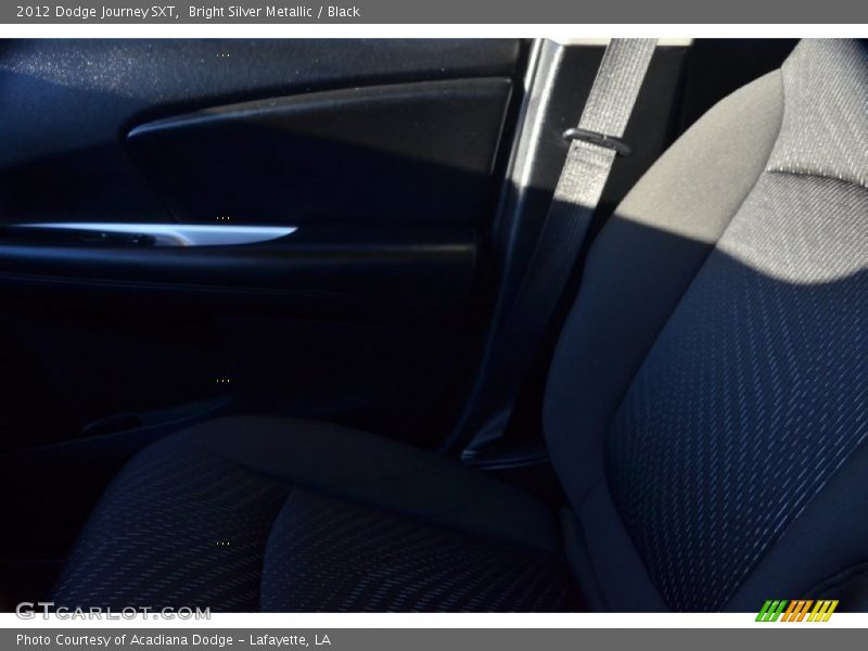 Bright Silver Metallic / Black 2012 Dodge Journey SXT