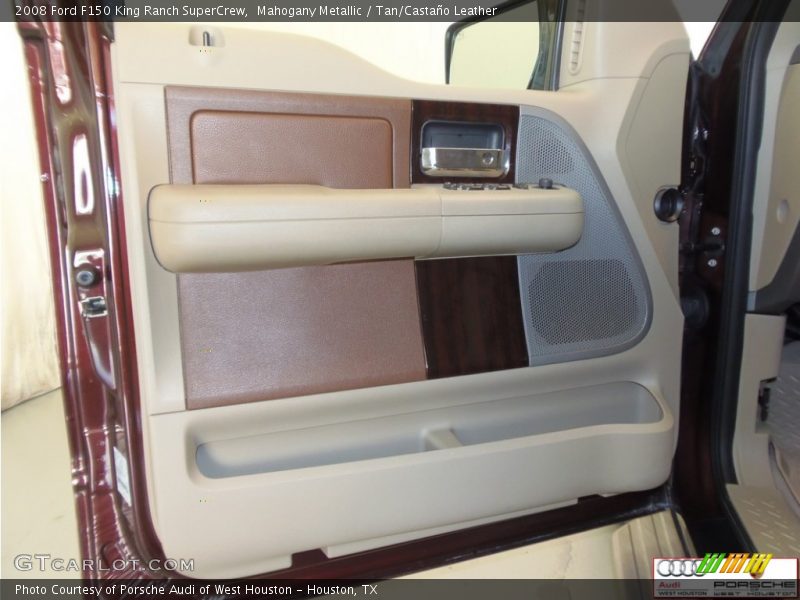 Mahogany Metallic / Tan/Castaño Leather 2008 Ford F150 King Ranch SuperCrew