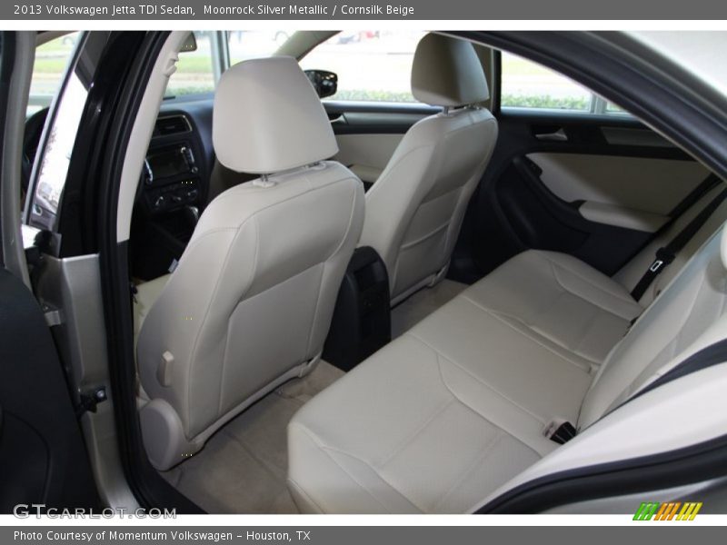 Moonrock Silver Metallic / Cornsilk Beige 2013 Volkswagen Jetta TDI Sedan