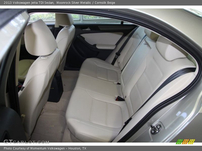 Moonrock Silver Metallic / Cornsilk Beige 2013 Volkswagen Jetta TDI Sedan