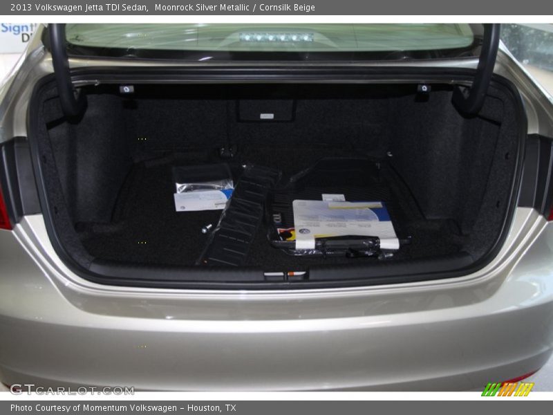 Moonrock Silver Metallic / Cornsilk Beige 2013 Volkswagen Jetta TDI Sedan
