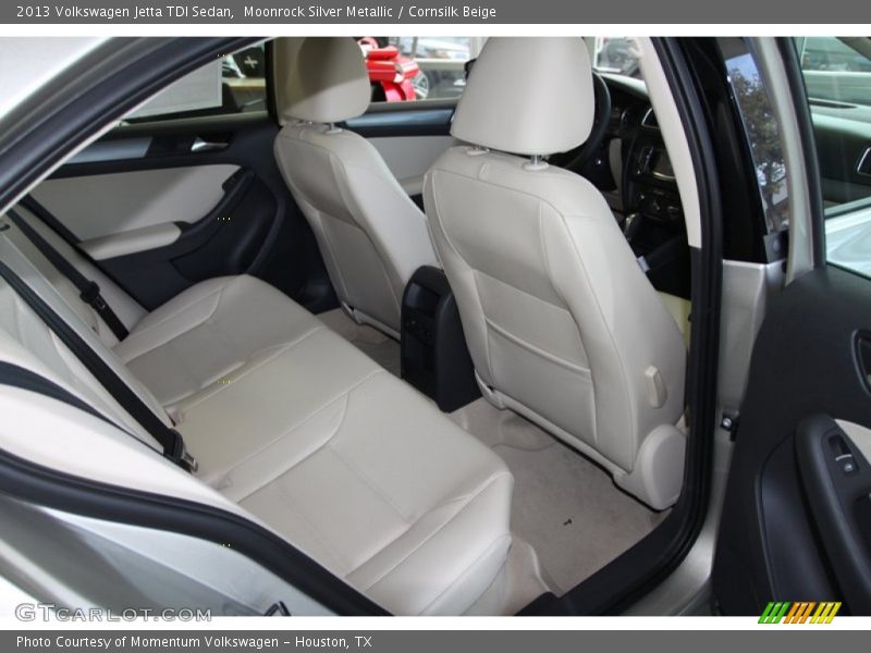 Moonrock Silver Metallic / Cornsilk Beige 2013 Volkswagen Jetta TDI Sedan