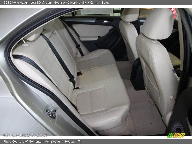 Moonrock Silver Metallic / Cornsilk Beige 2013 Volkswagen Jetta TDI Sedan