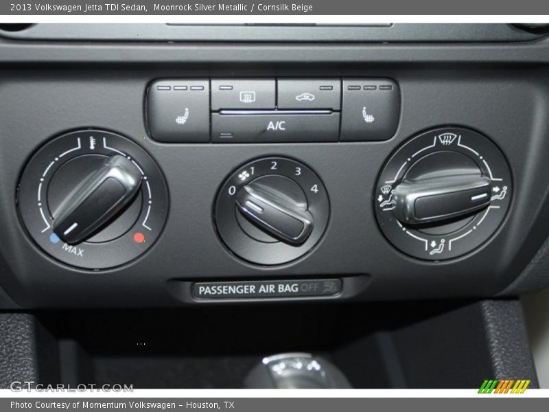 Moonrock Silver Metallic / Cornsilk Beige 2013 Volkswagen Jetta TDI Sedan