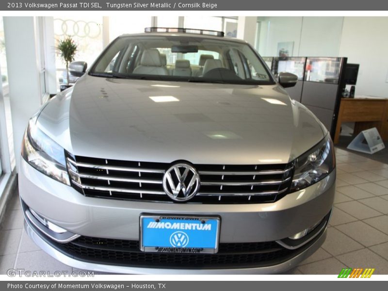 Tungsten Silver Metallic / Cornsilk Beige 2013 Volkswagen Passat TDI SEL