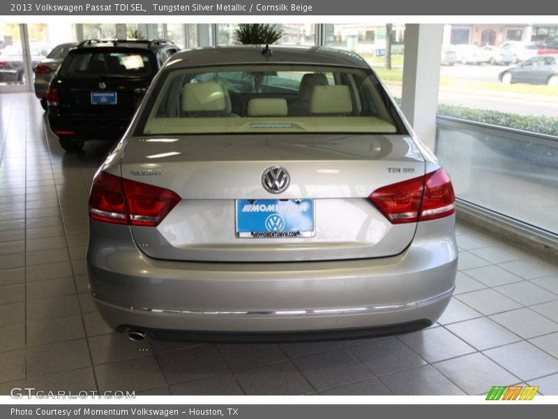 Tungsten Silver Metallic / Cornsilk Beige 2013 Volkswagen Passat TDI SEL