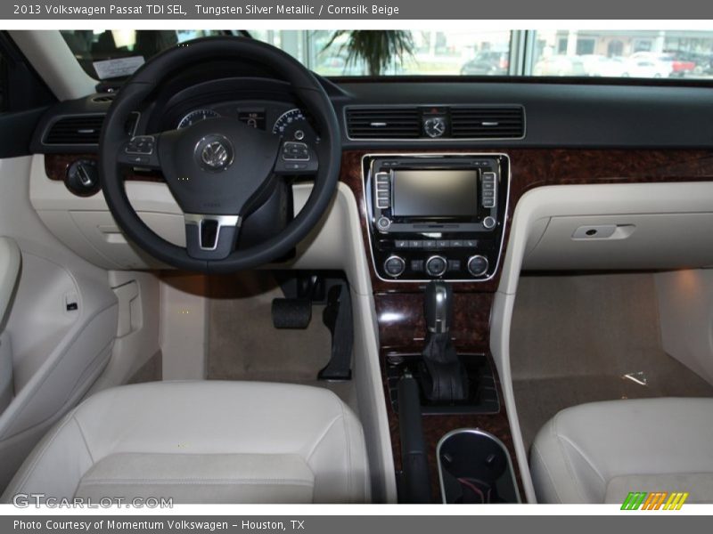 Tungsten Silver Metallic / Cornsilk Beige 2013 Volkswagen Passat TDI SEL