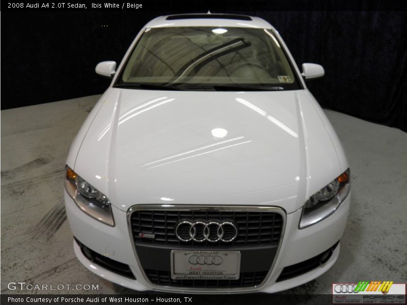 Ibis White / Beige 2008 Audi A4 2.0T Sedan