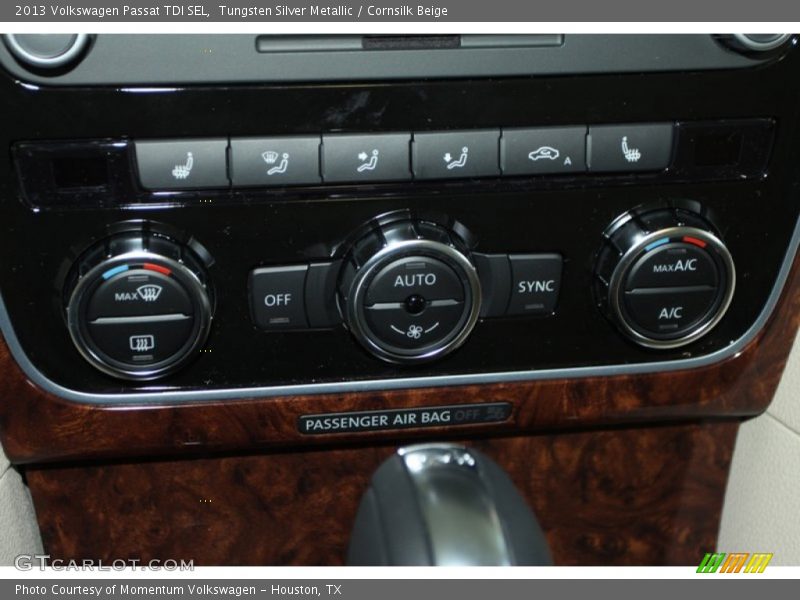 Tungsten Silver Metallic / Cornsilk Beige 2013 Volkswagen Passat TDI SEL