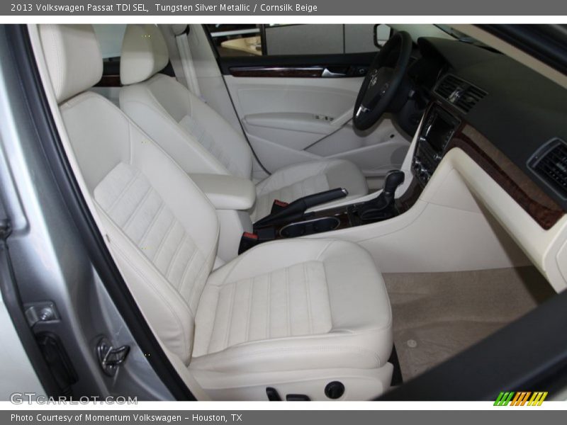 Tungsten Silver Metallic / Cornsilk Beige 2013 Volkswagen Passat TDI SEL