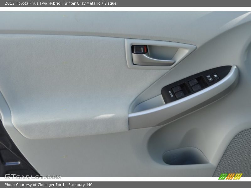 Winter Gray Metallic / Bisque 2013 Toyota Prius Two Hybrid