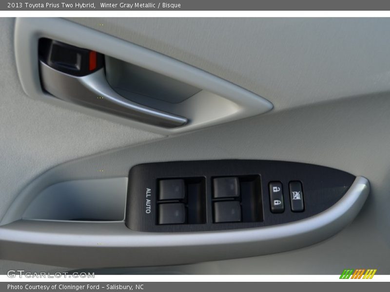 Winter Gray Metallic / Bisque 2013 Toyota Prius Two Hybrid