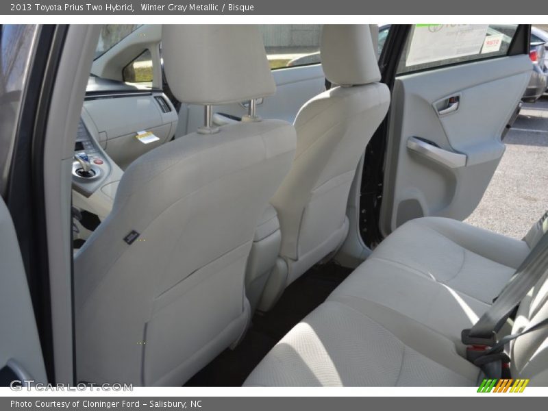 Winter Gray Metallic / Bisque 2013 Toyota Prius Two Hybrid