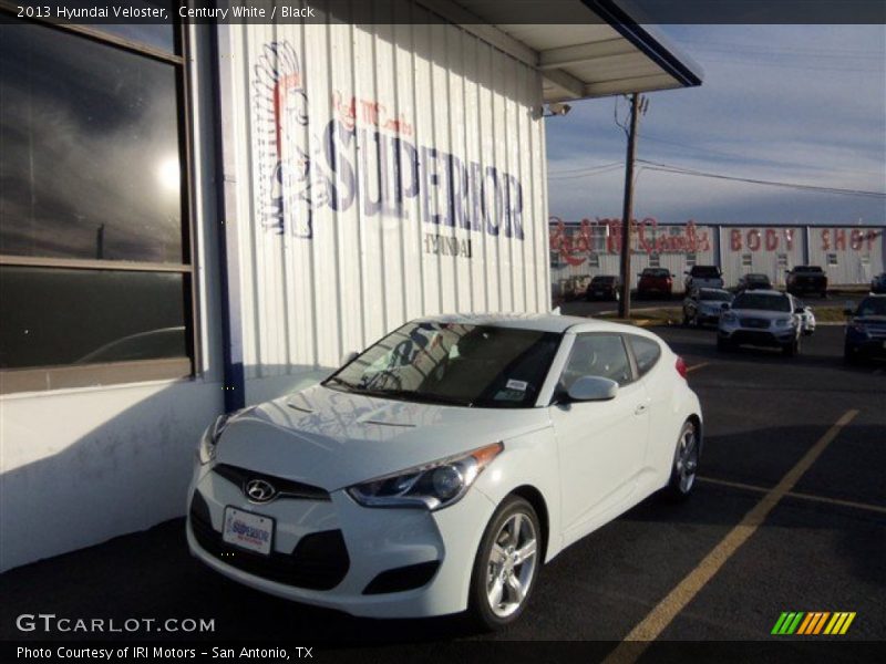 Century White / Black 2013 Hyundai Veloster