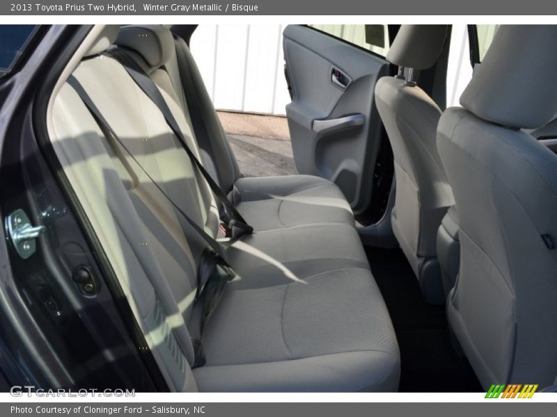 Winter Gray Metallic / Bisque 2013 Toyota Prius Two Hybrid