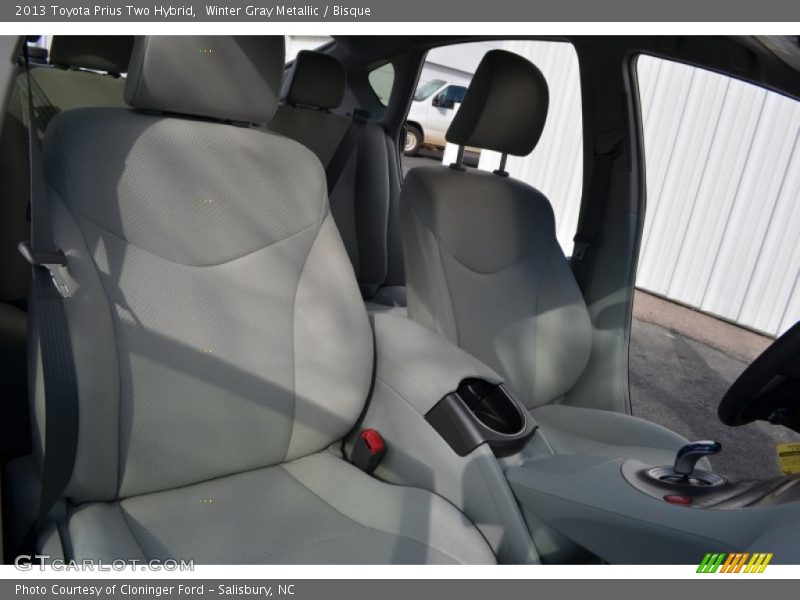 Winter Gray Metallic / Bisque 2013 Toyota Prius Two Hybrid