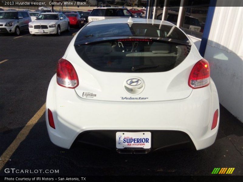 Century White / Black 2013 Hyundai Veloster