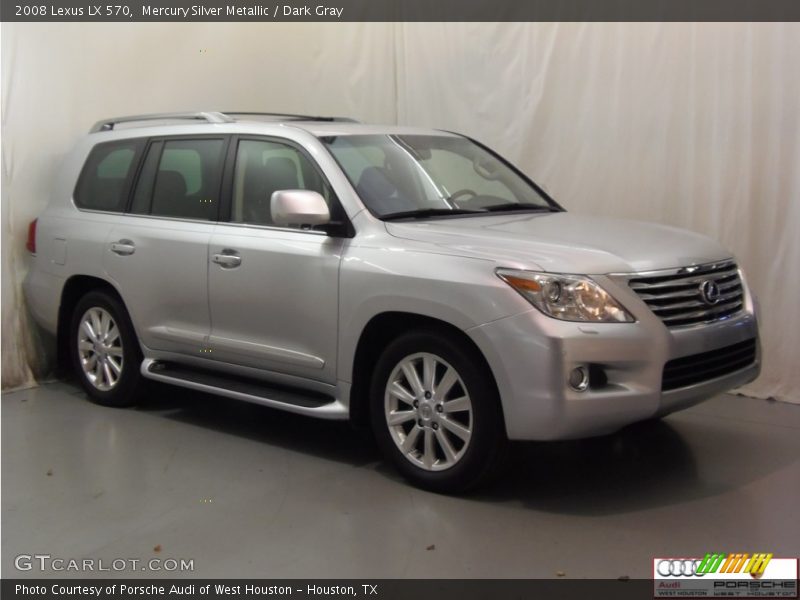 Mercury Silver Metallic / Dark Gray 2008 Lexus LX 570