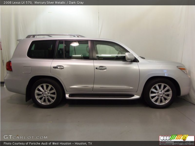 Mercury Silver Metallic / Dark Gray 2008 Lexus LX 570