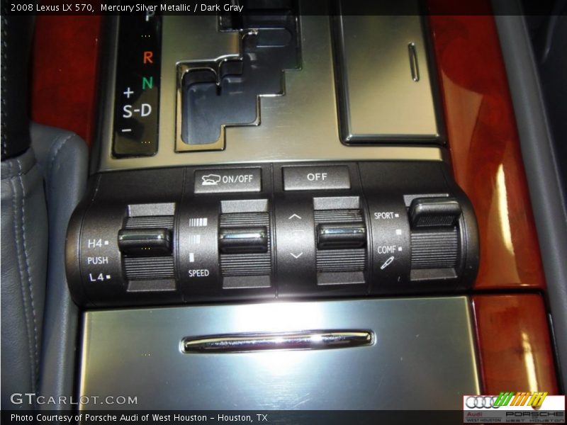 Mercury Silver Metallic / Dark Gray 2008 Lexus LX 570