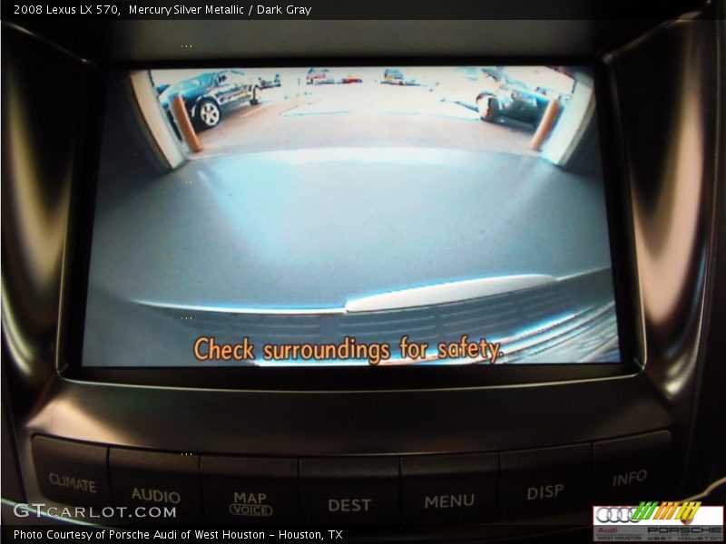 Mercury Silver Metallic / Dark Gray 2008 Lexus LX 570