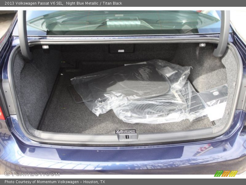 Night Blue Metallic / Titan Black 2013 Volkswagen Passat V6 SEL