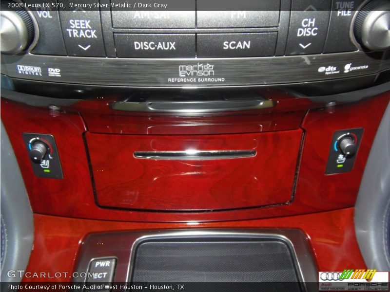 Mercury Silver Metallic / Dark Gray 2008 Lexus LX 570