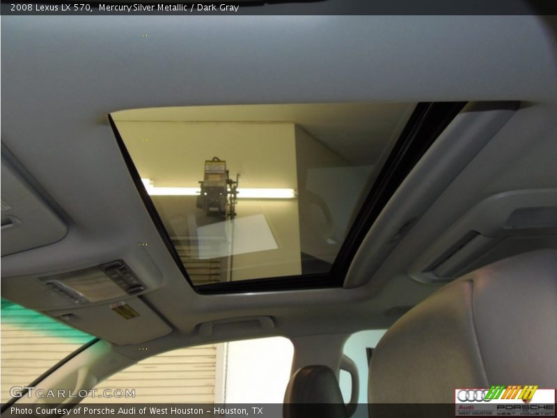 Mercury Silver Metallic / Dark Gray 2008 Lexus LX 570