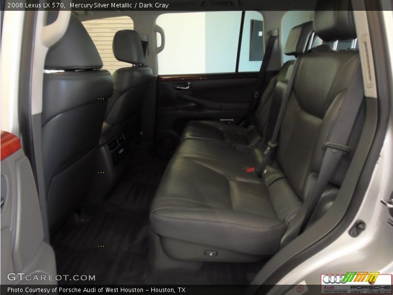 Mercury Silver Metallic / Dark Gray 2008 Lexus LX 570