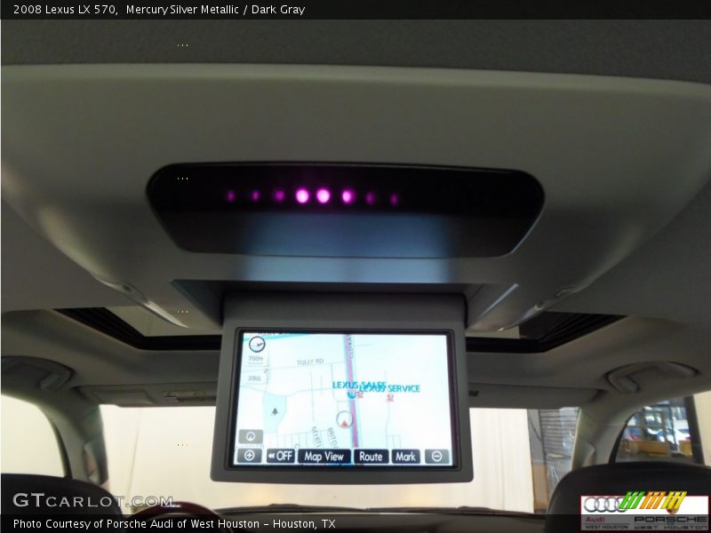 Mercury Silver Metallic / Dark Gray 2008 Lexus LX 570