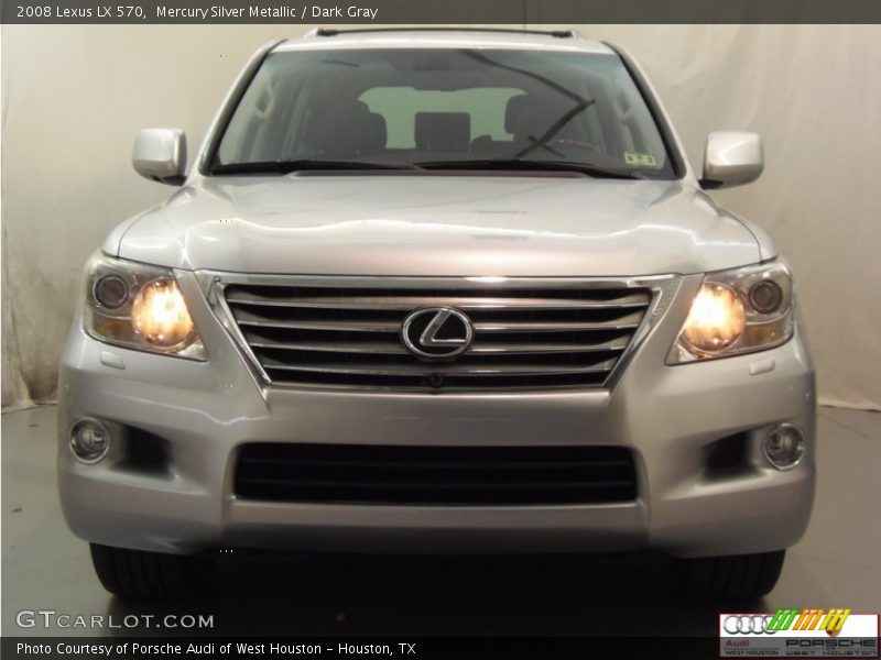 Mercury Silver Metallic / Dark Gray 2008 Lexus LX 570