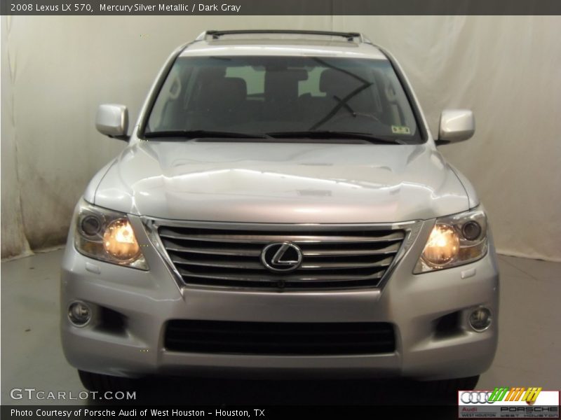 Mercury Silver Metallic / Dark Gray 2008 Lexus LX 570