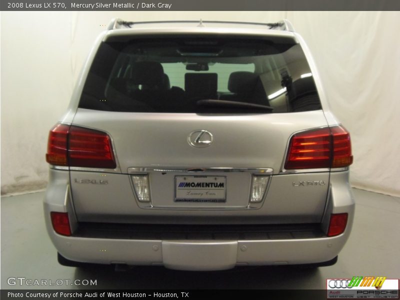 Mercury Silver Metallic / Dark Gray 2008 Lexus LX 570