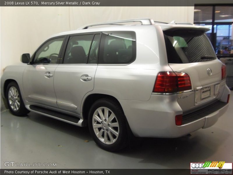 Mercury Silver Metallic / Dark Gray 2008 Lexus LX 570
