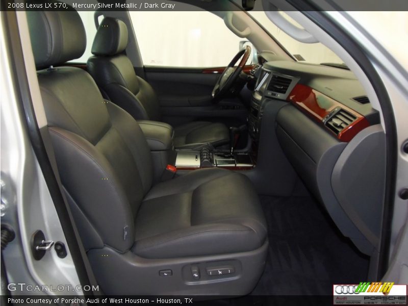 Mercury Silver Metallic / Dark Gray 2008 Lexus LX 570
