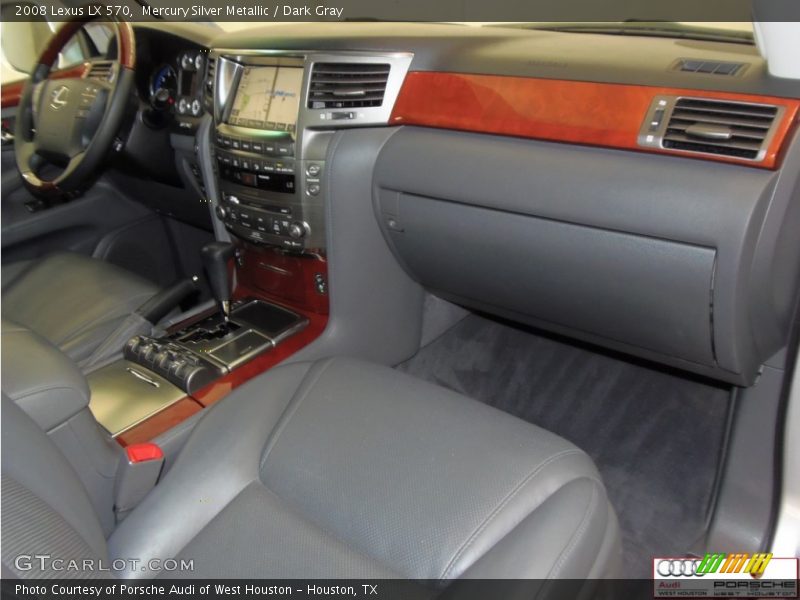 Mercury Silver Metallic / Dark Gray 2008 Lexus LX 570