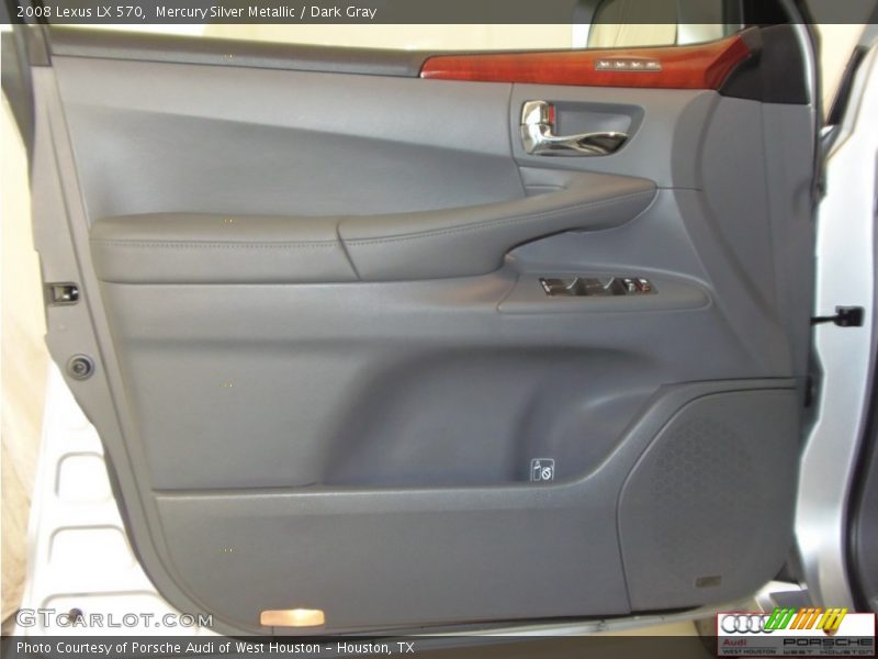 Mercury Silver Metallic / Dark Gray 2008 Lexus LX 570
