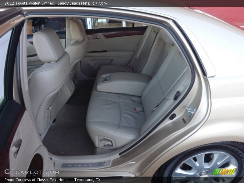 Sandy Beach Metallic / Ivory 2012 Toyota Avalon Limited