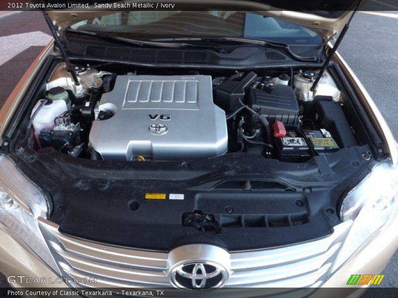 Sandy Beach Metallic / Ivory 2012 Toyota Avalon Limited
