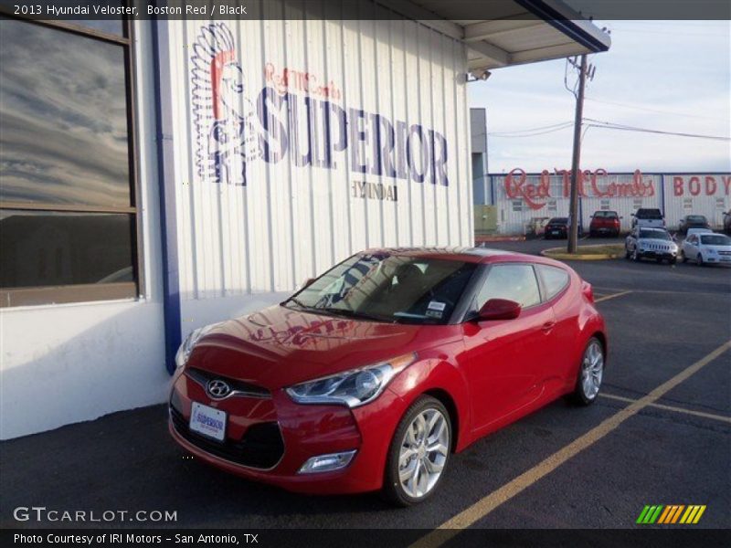 Boston Red / Black 2013 Hyundai Veloster