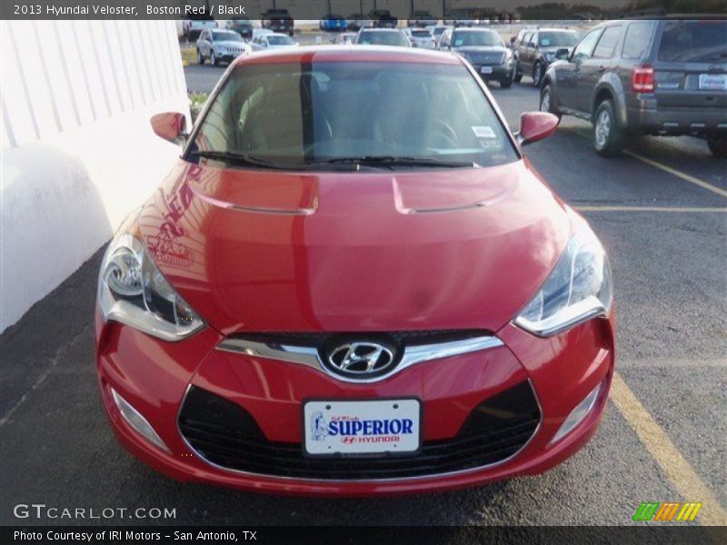 Boston Red / Black 2013 Hyundai Veloster