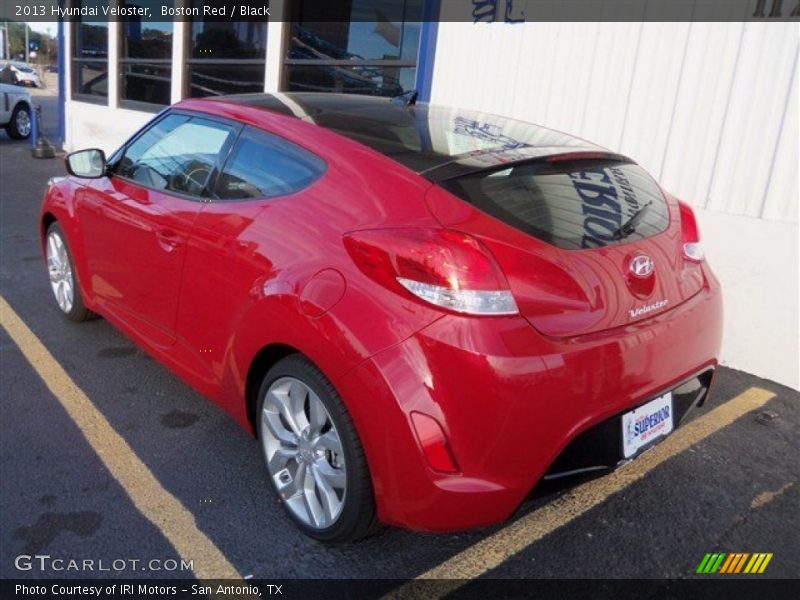 Boston Red / Black 2013 Hyundai Veloster