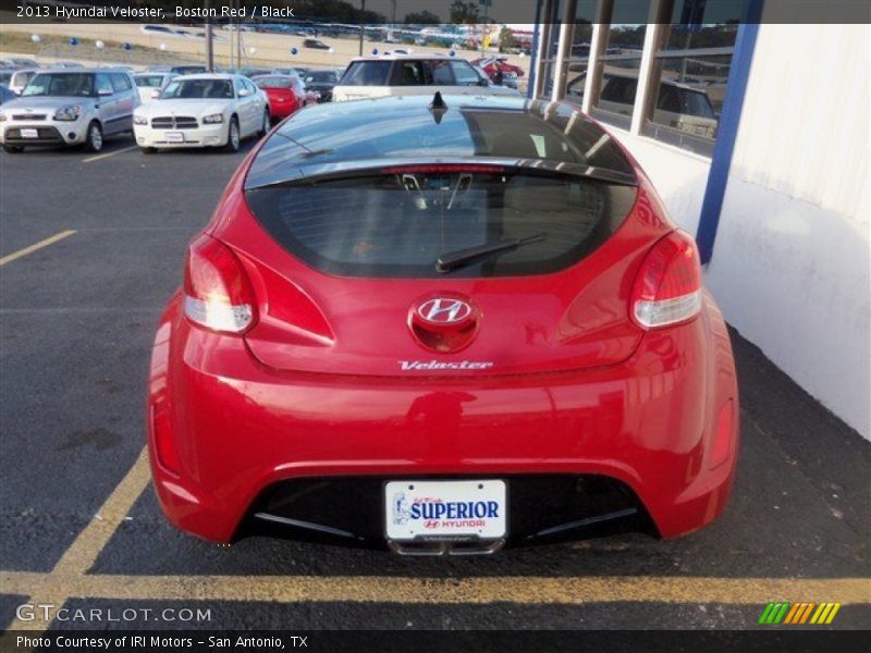 Boston Red / Black 2013 Hyundai Veloster